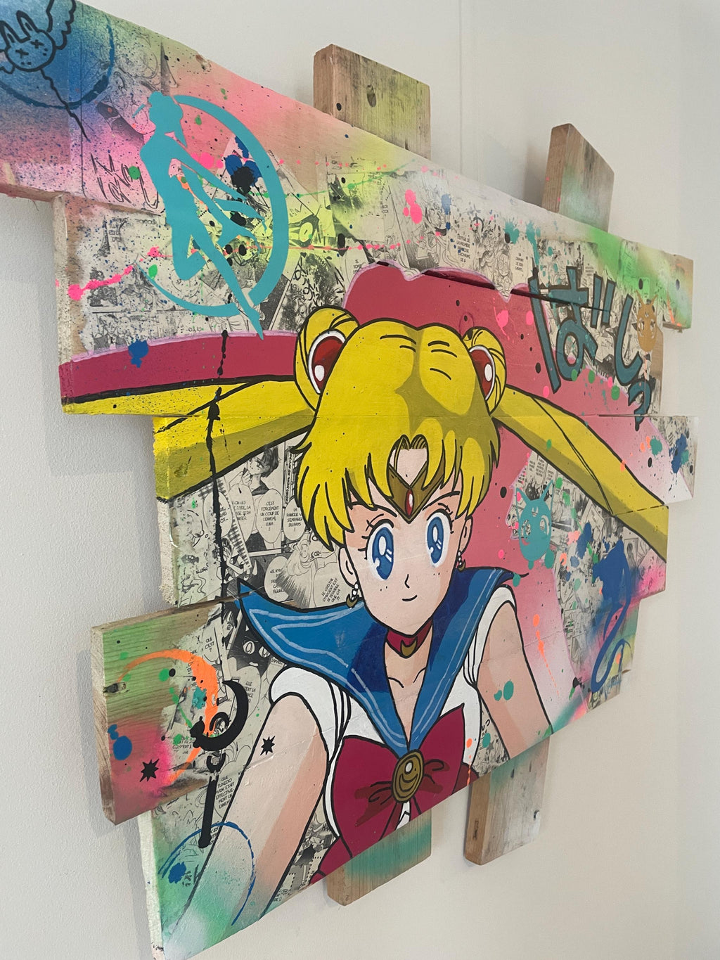 Tableau pop art Sailor Moon