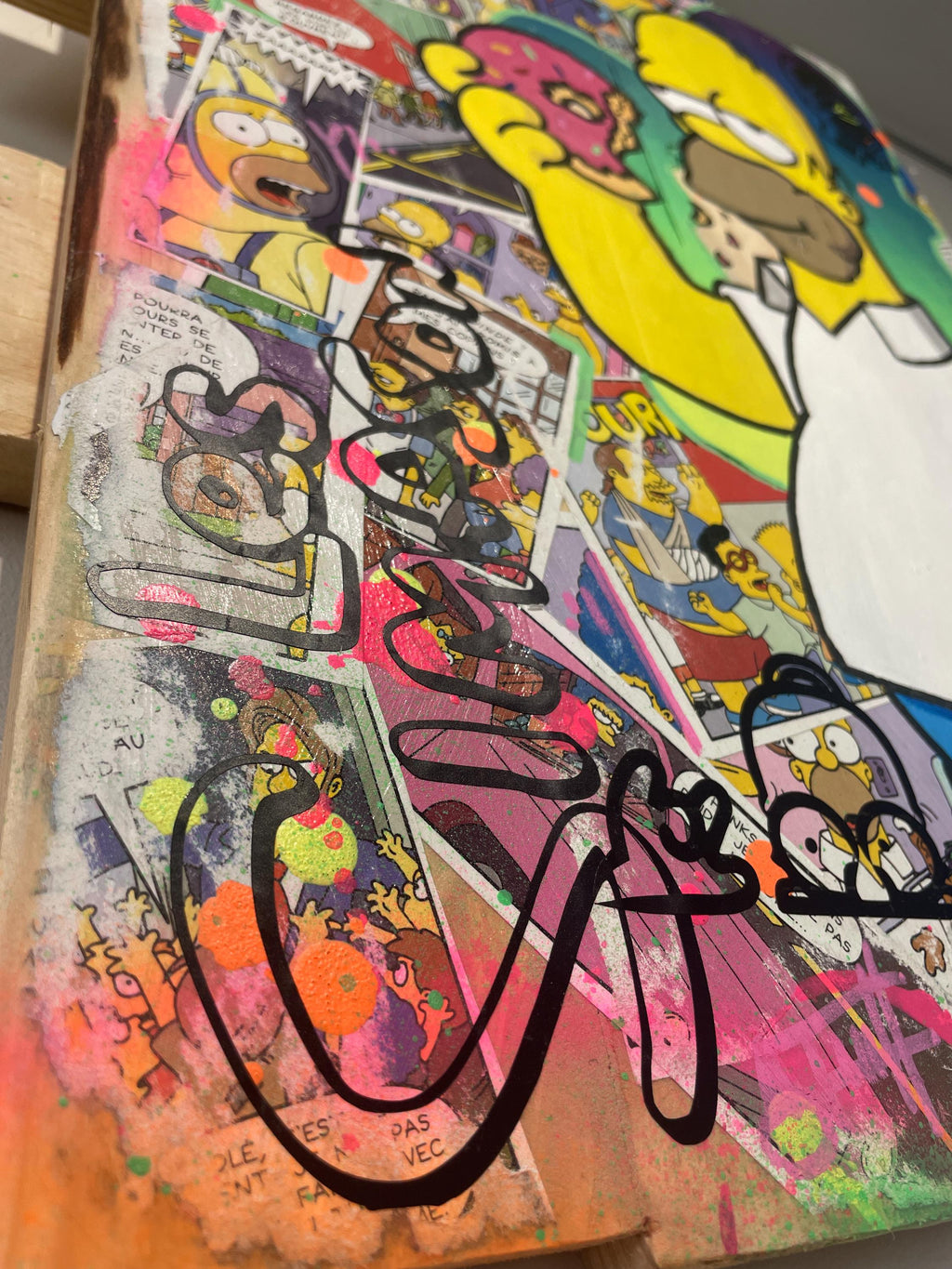 Tableau Pop Art OMER SIMPSONS