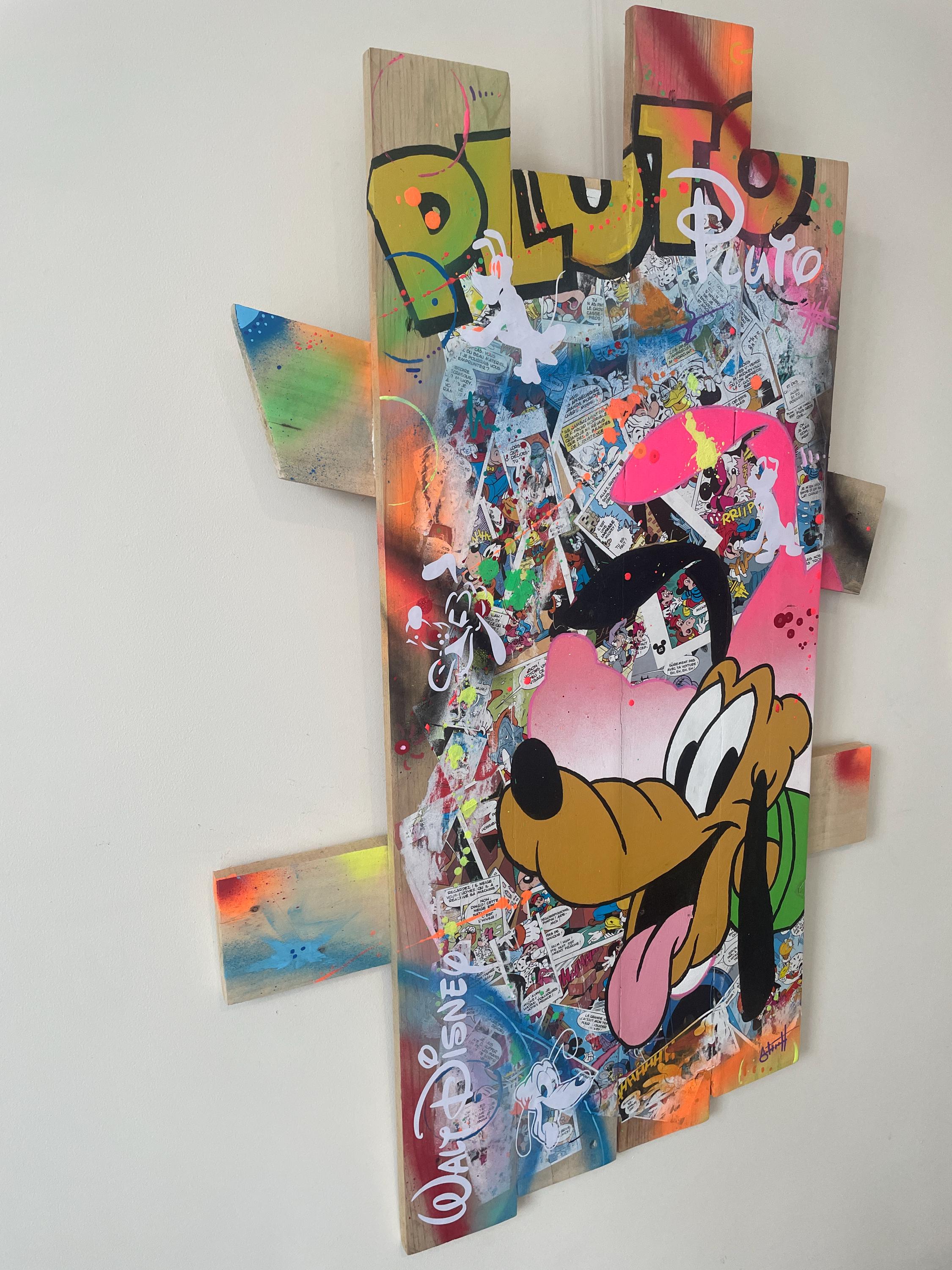 Tableau Pop Art Pluto