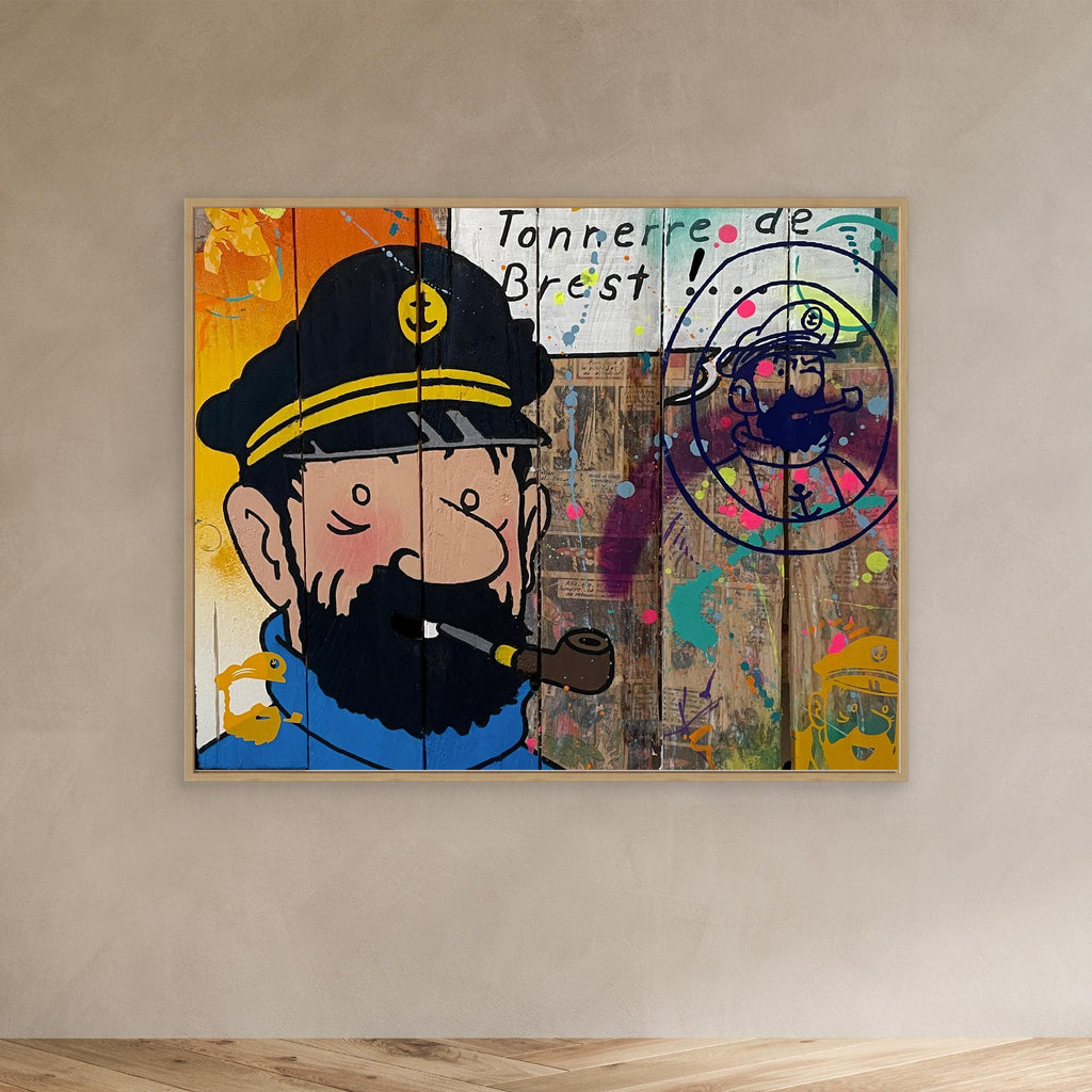Capitaine Tonnerre reproduction officielle sur toile