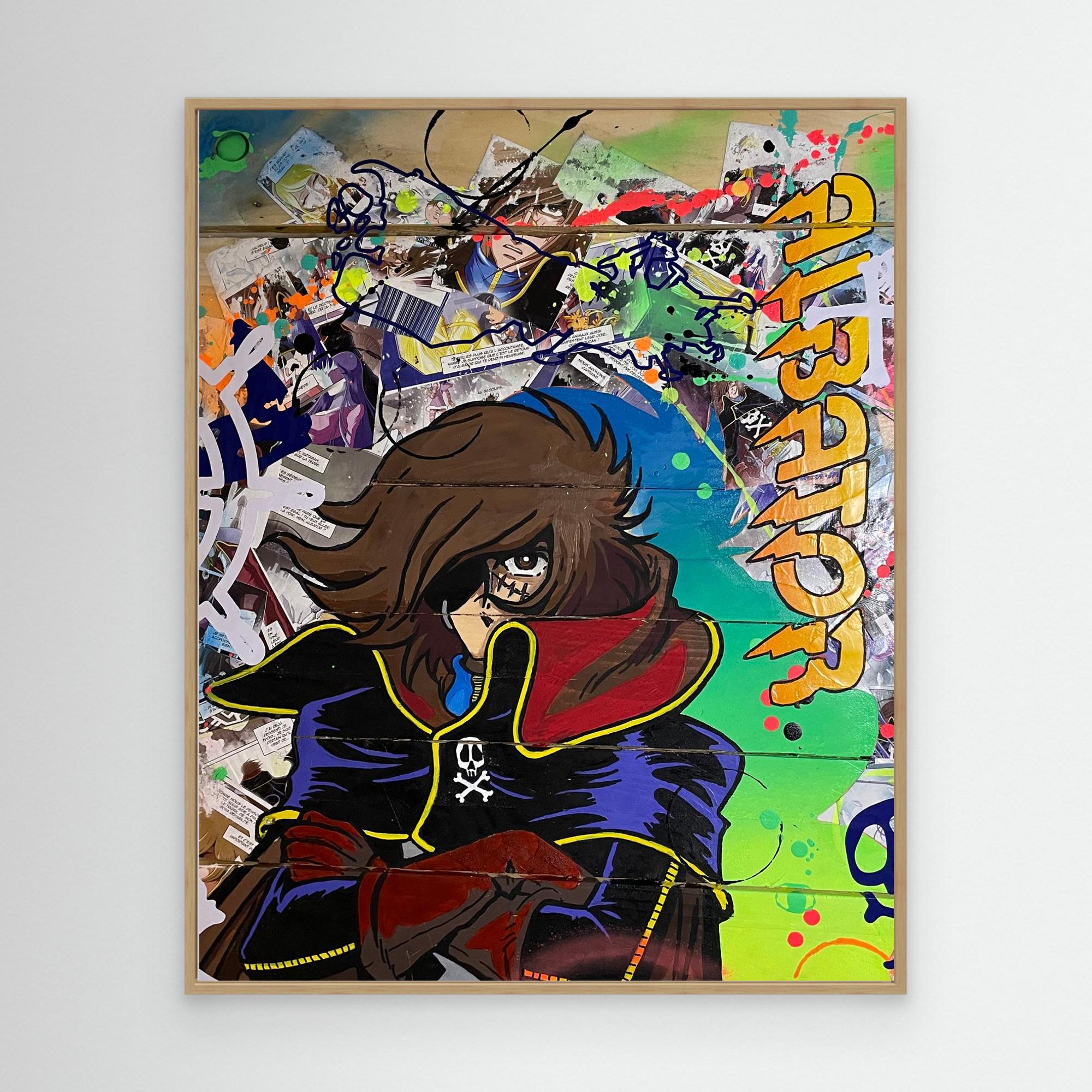 Albator reproduction officielle sur toile