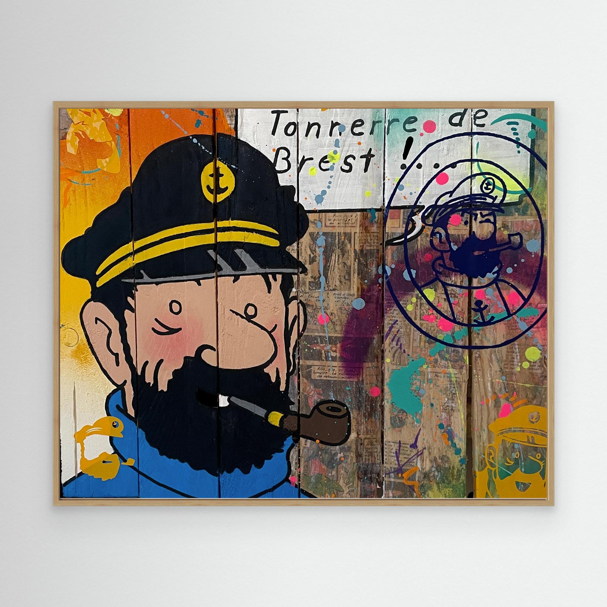 Capitaine Tonnerre reproduction officielle sur toile