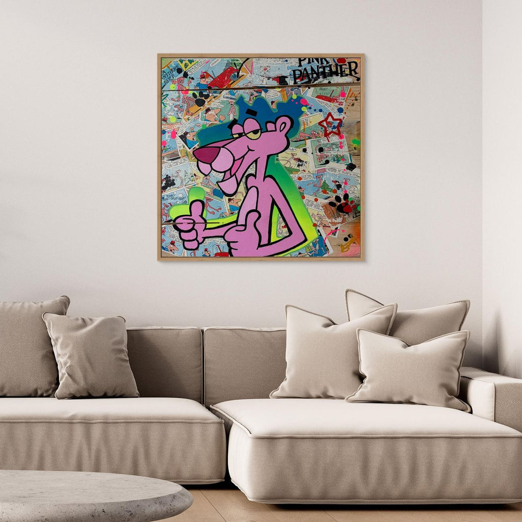 Pink Panther impression de l'œuvre originale de Vincent STREIFF