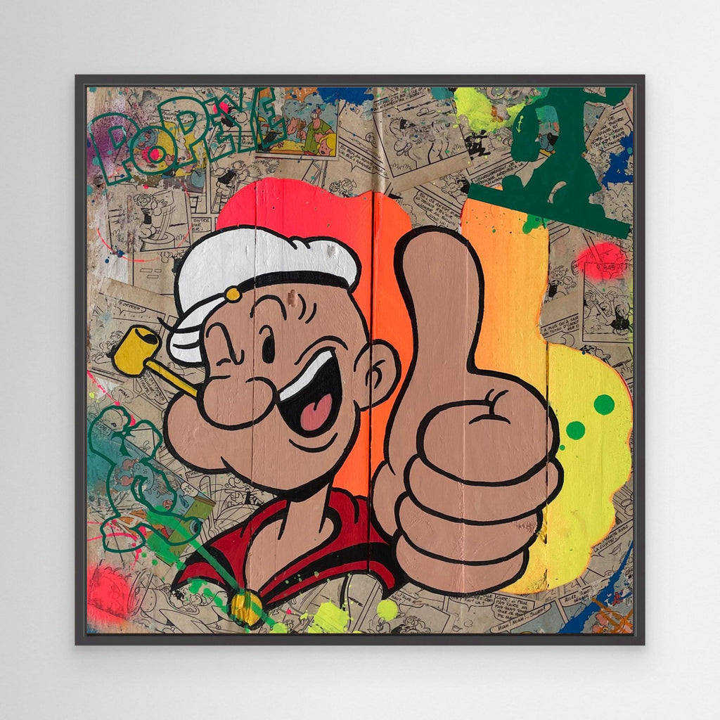 Popeye reproduction officielle sur toile