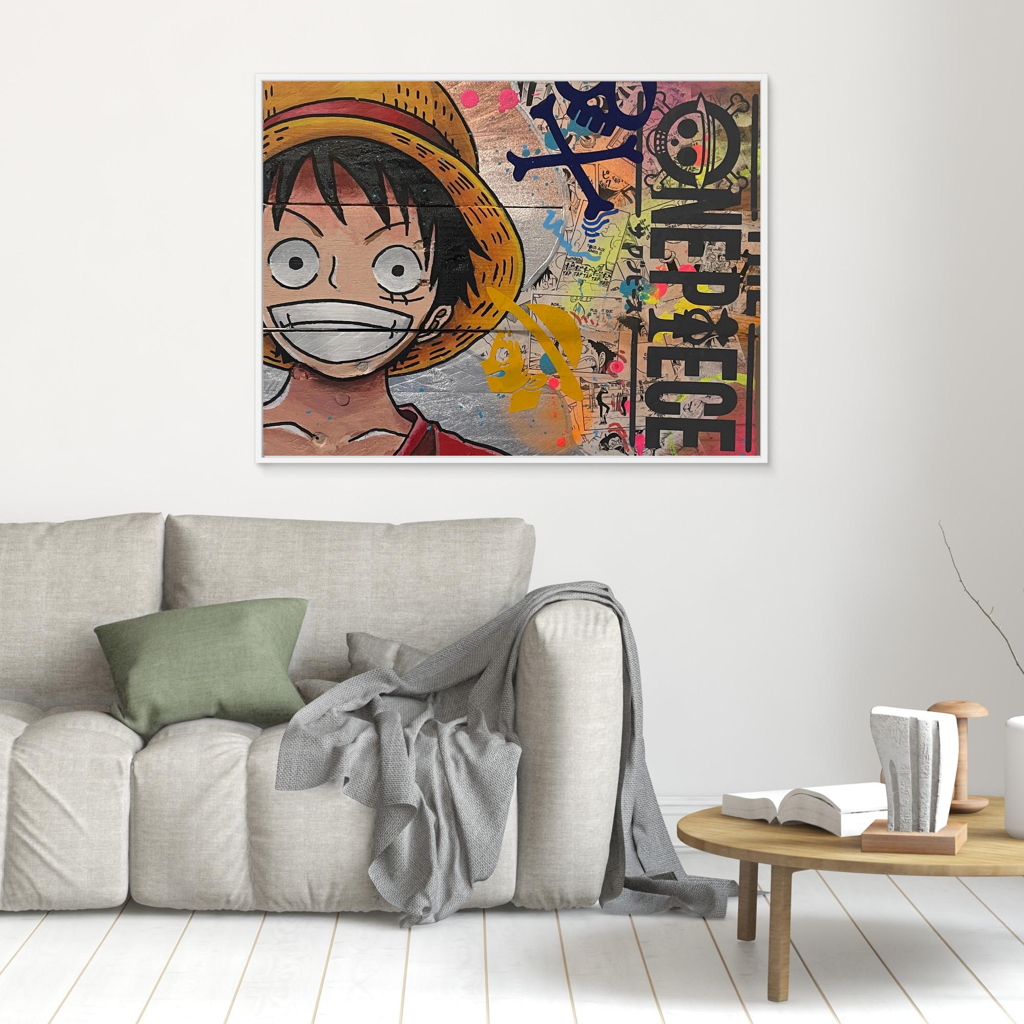 One piece reproduction officielle sur Toile