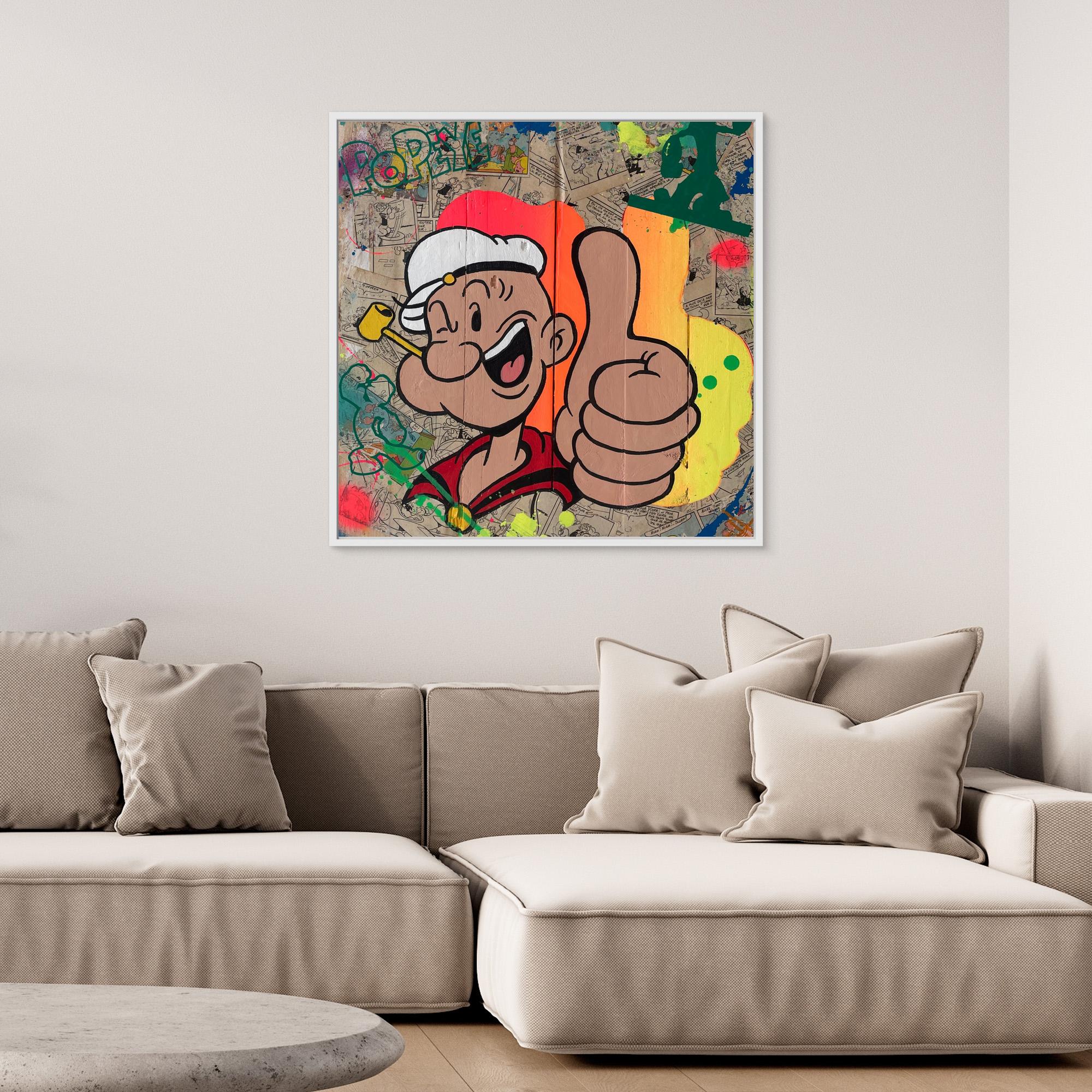 Popeye reproduction officielle sur toile