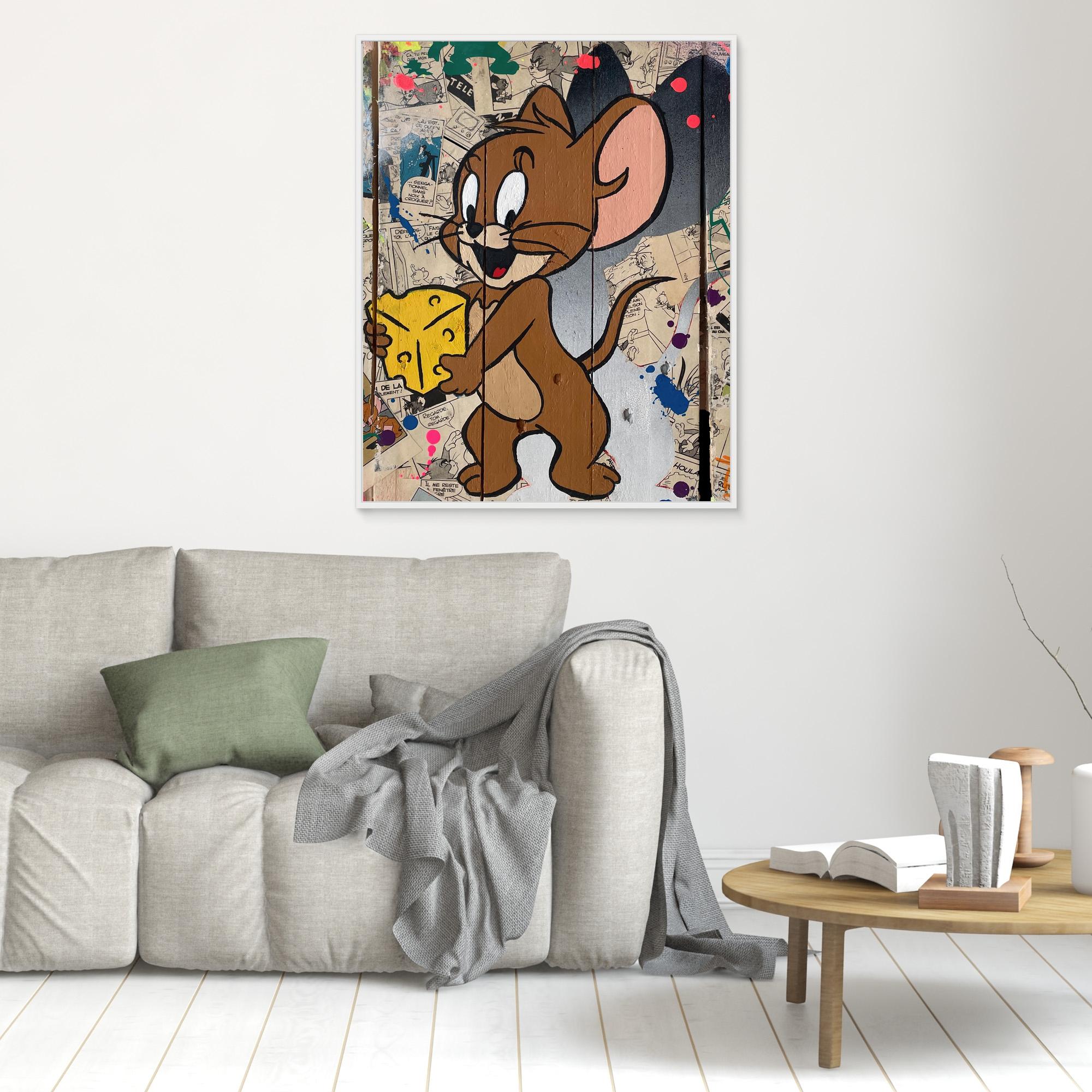 Jerry reproduction officielle sur toile
