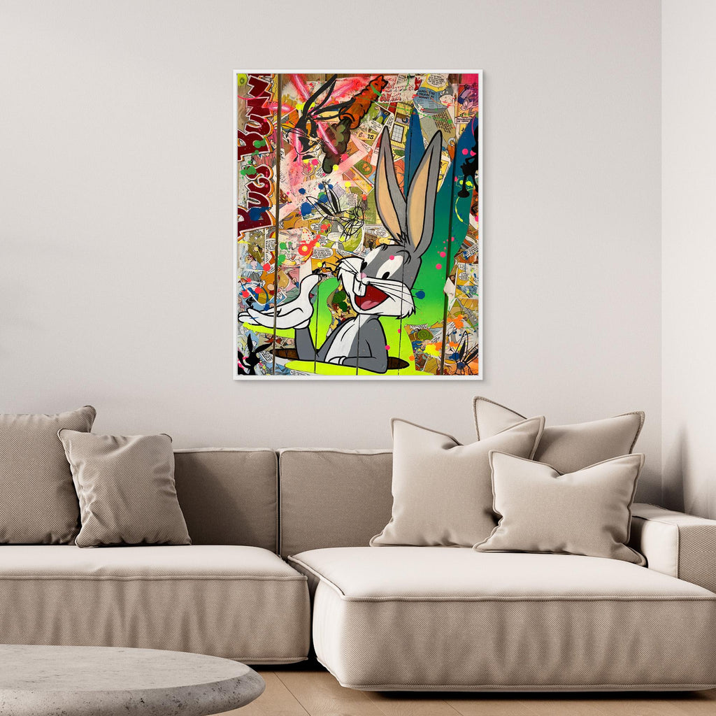 Bugs Bunny Reproduction officielle sur toile