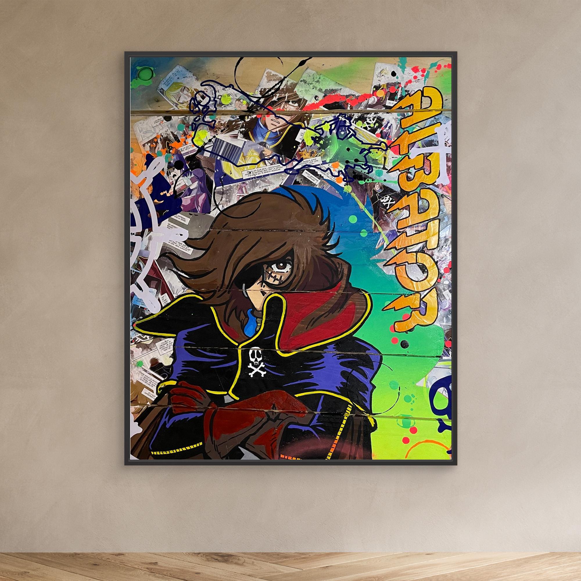 Albator reproduction officielle sur toile