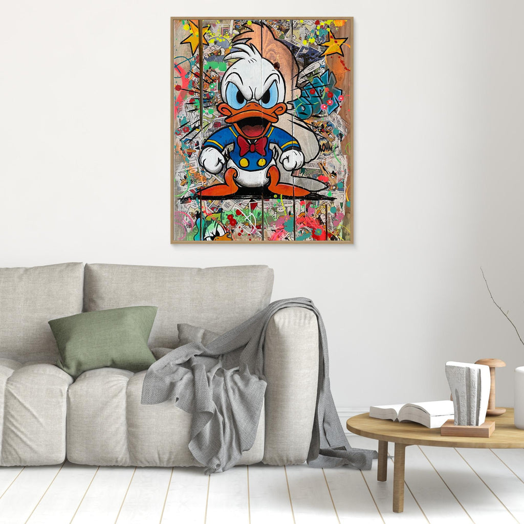 Bébé Donal reproduction officielle sur toile