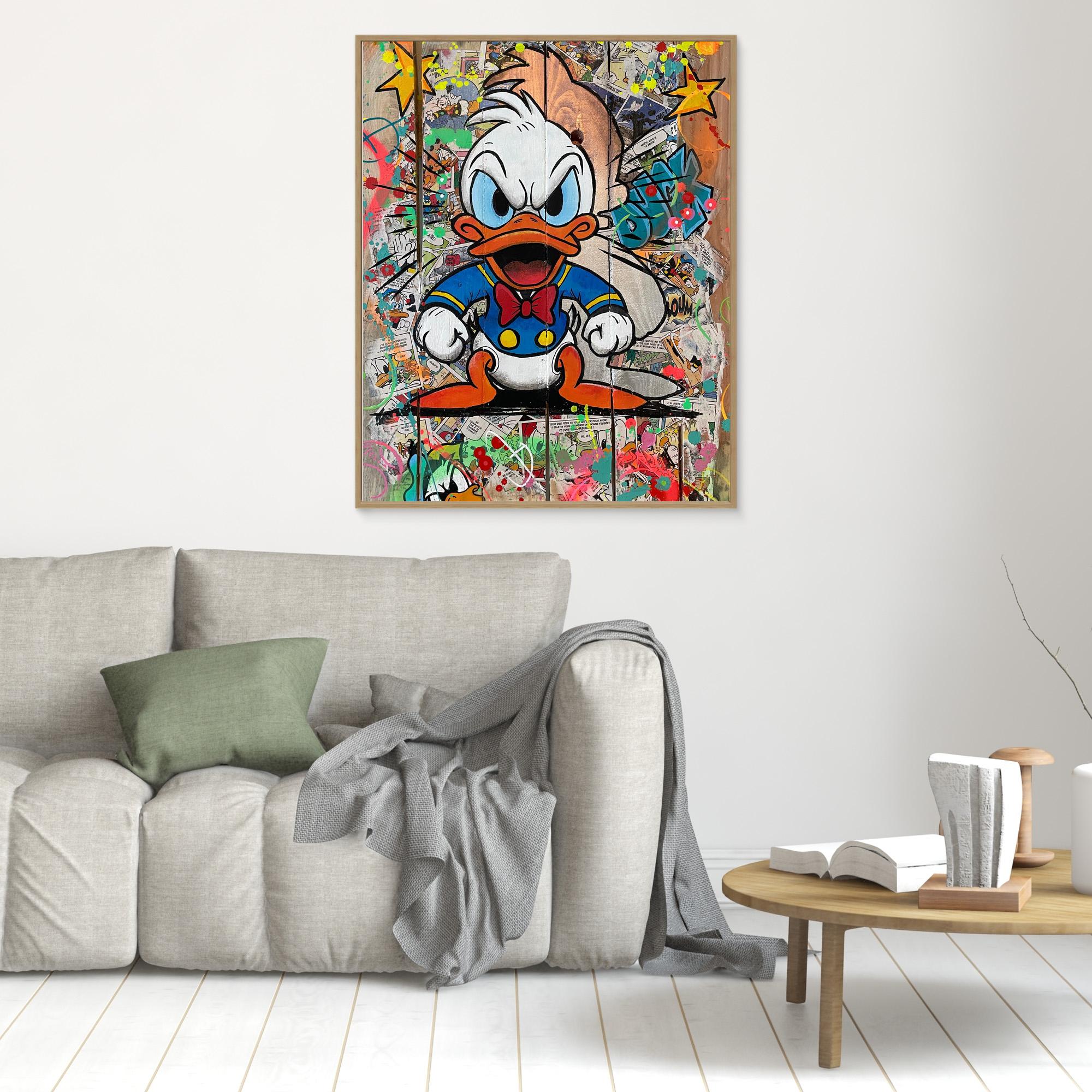 Bébé Donal reproduction officielle sur toile