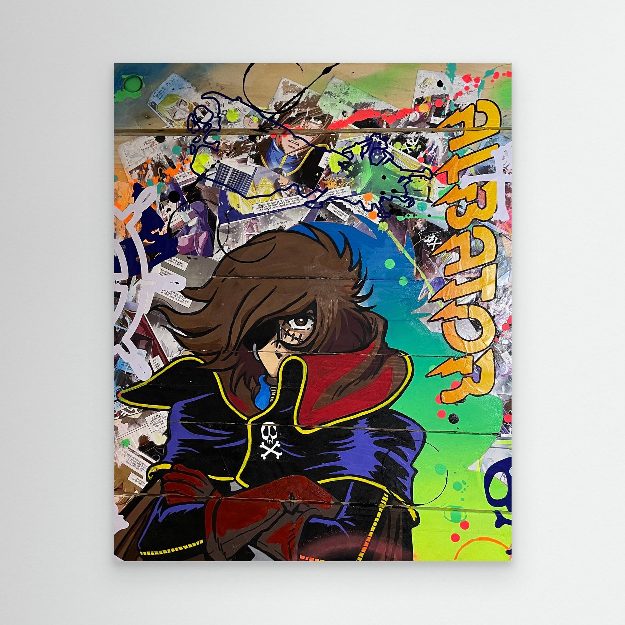 Albator reproduction officielle sur toile