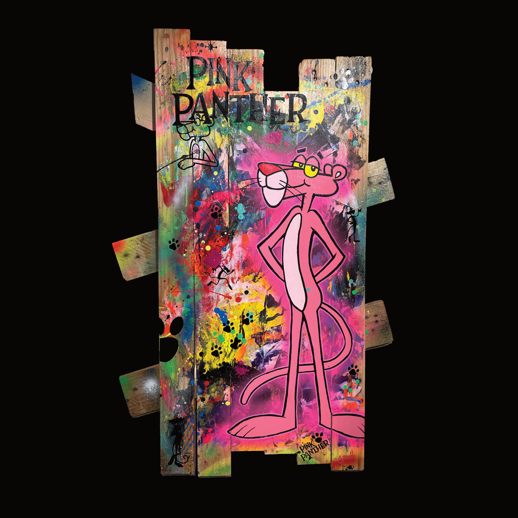 Tableau Pop Art Pink Panther