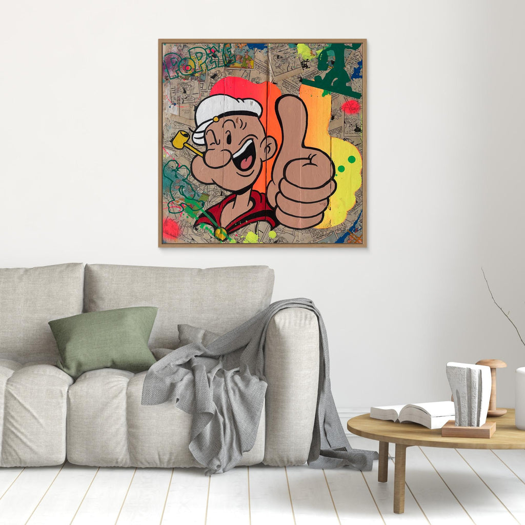 Popeye reproduction officielle sur toile
