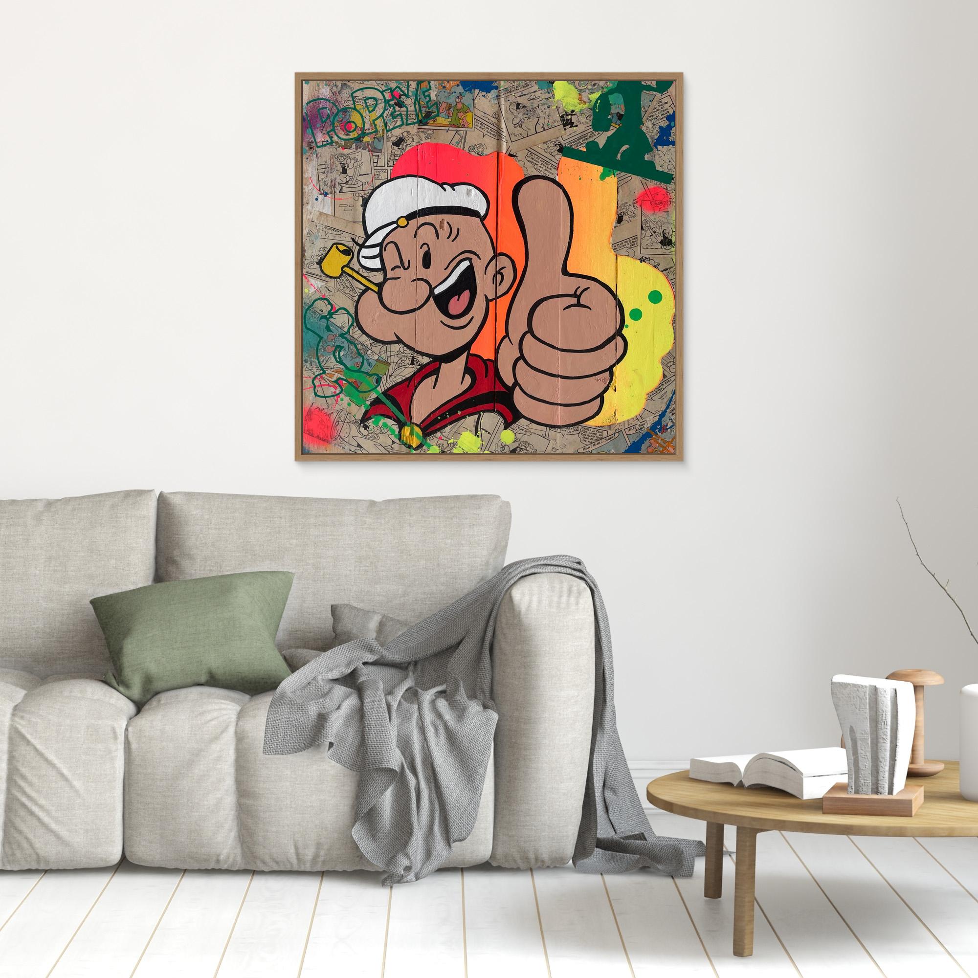 Popeye reproduction officielle sur toile