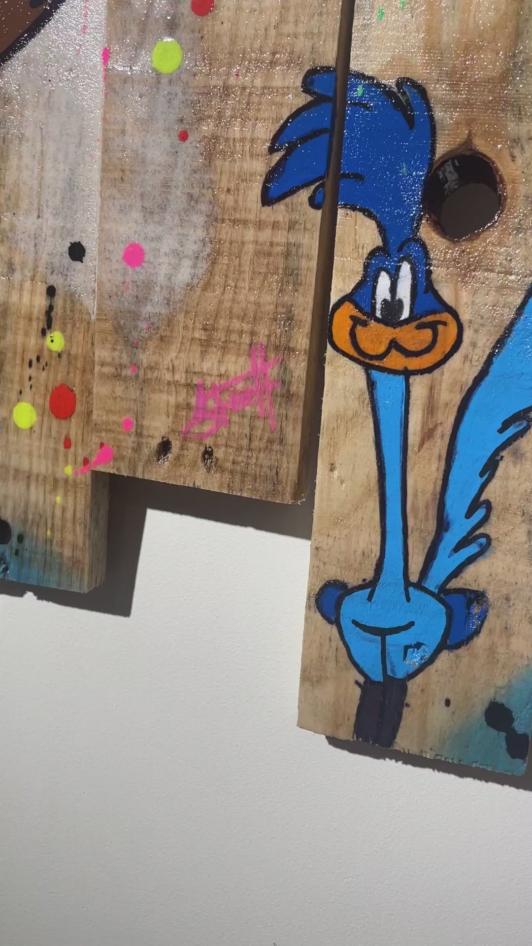 Tableau Pop Art Coyote