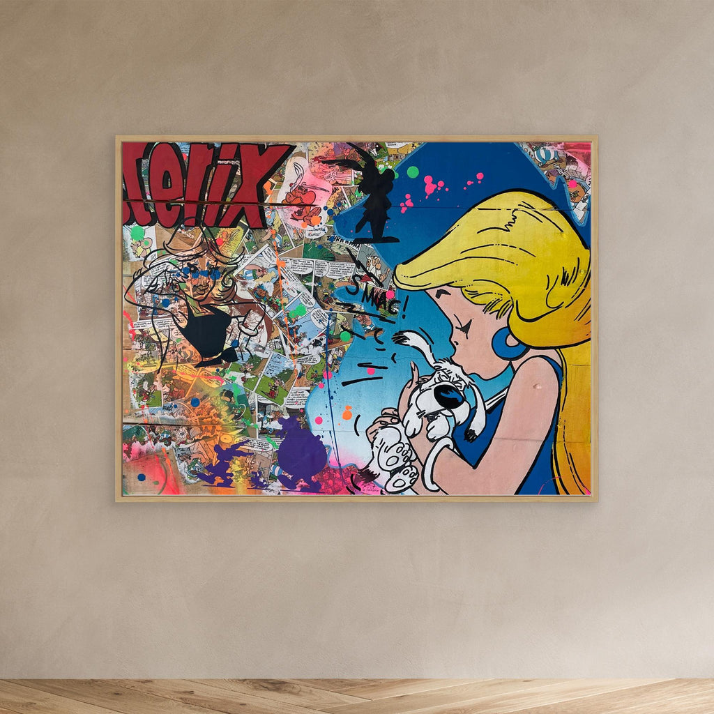 Falbala reproduction officielle sur toile de l'œuvre de Vincent STREIFF