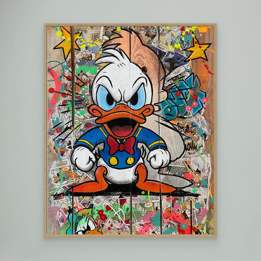 Bébé Donal reproduction officielle sur toile