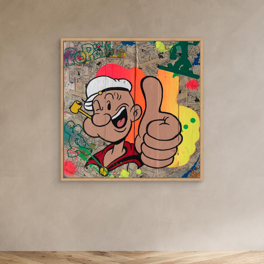 Popeye reproduction officielle sur toile