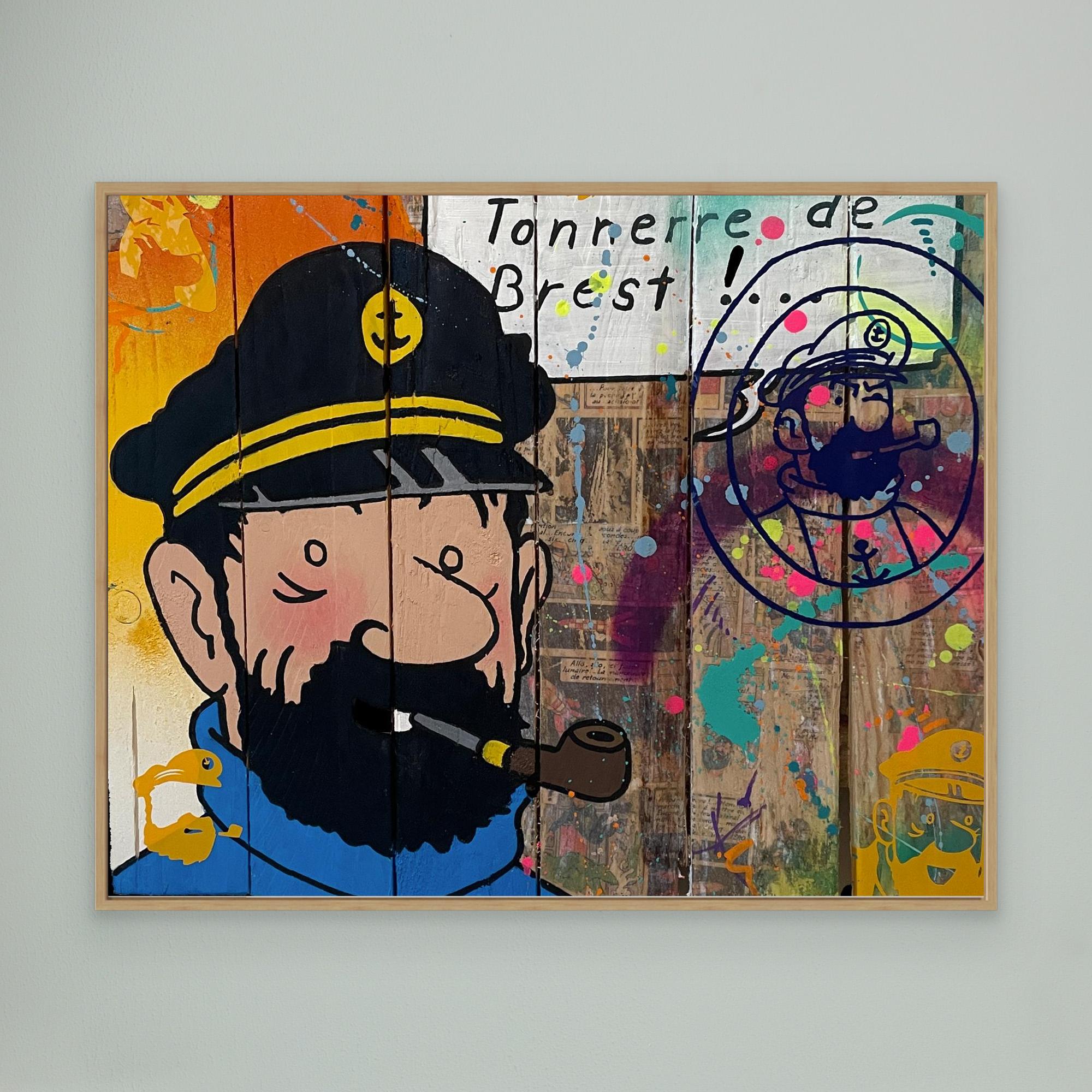 Capitaine Tonnerre reproduction officielle sur toile