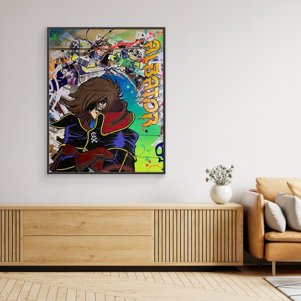 Albator reproduction officielle sur toile