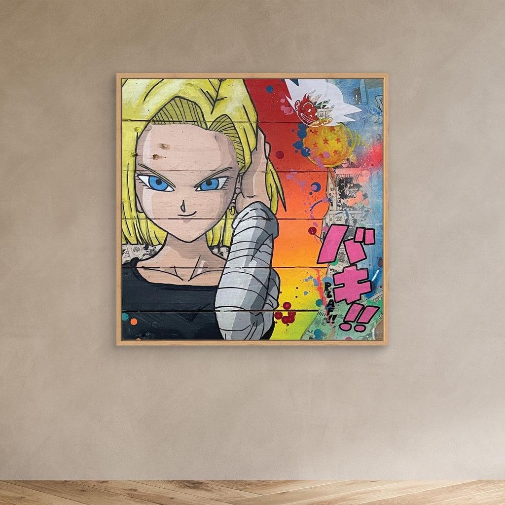 C18 impression sur toile de l'œuvre originale de Vincent STREIFF