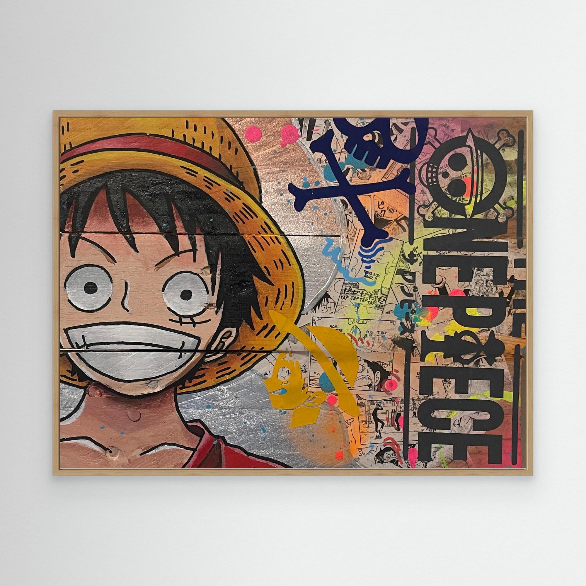 One piece reproduction officielle sur Toile