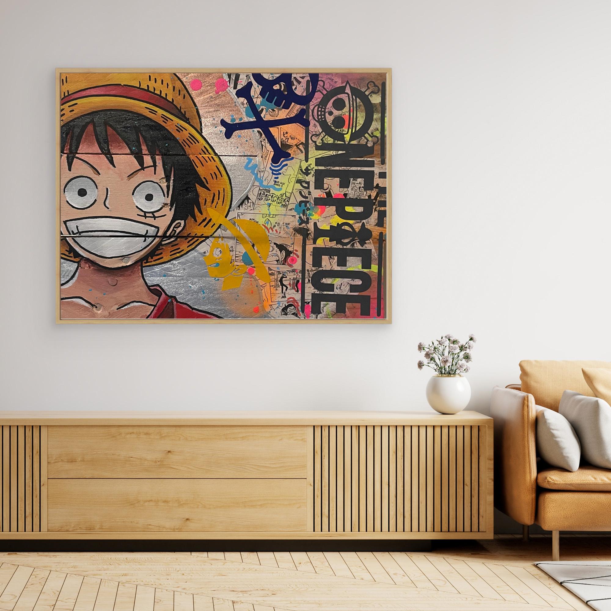 One piece reproduction officielle sur Toile