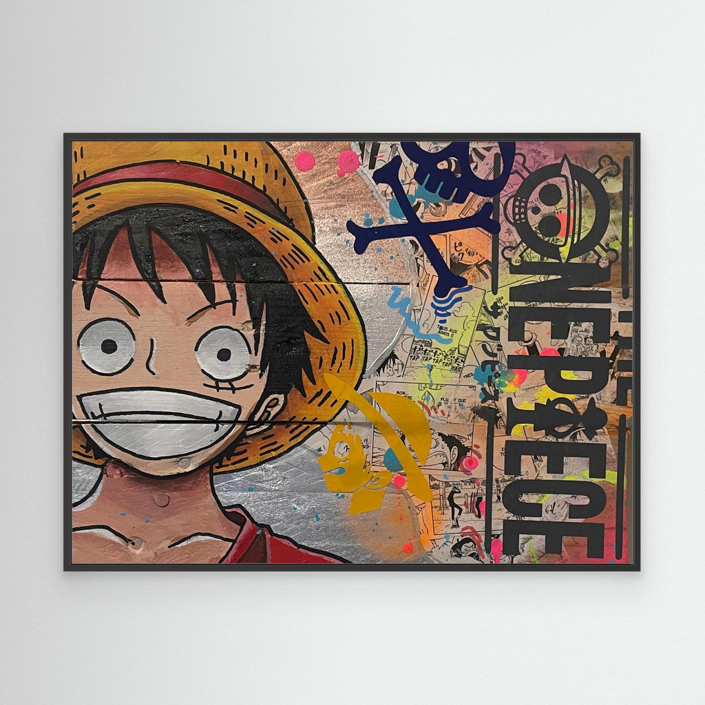 One piece reproduction officielle sur Toile