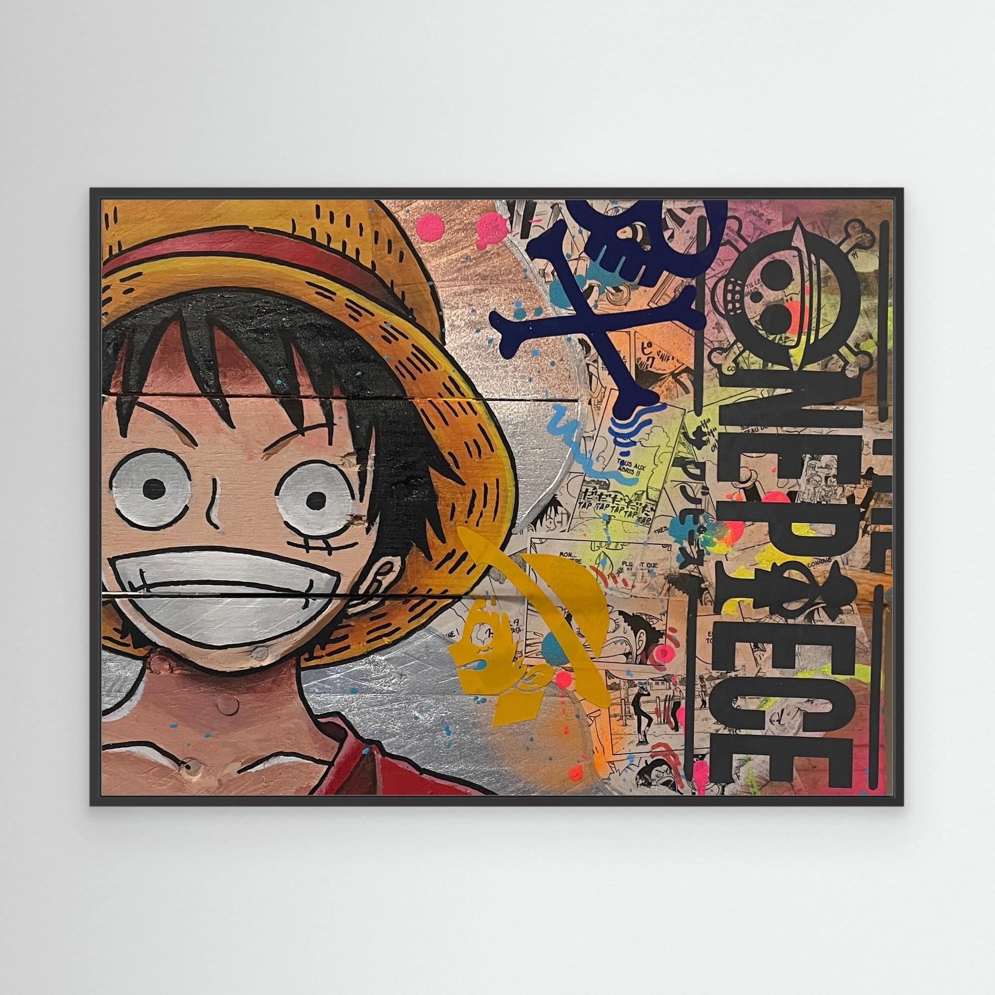 One piece reproduction officielle sur Toile
