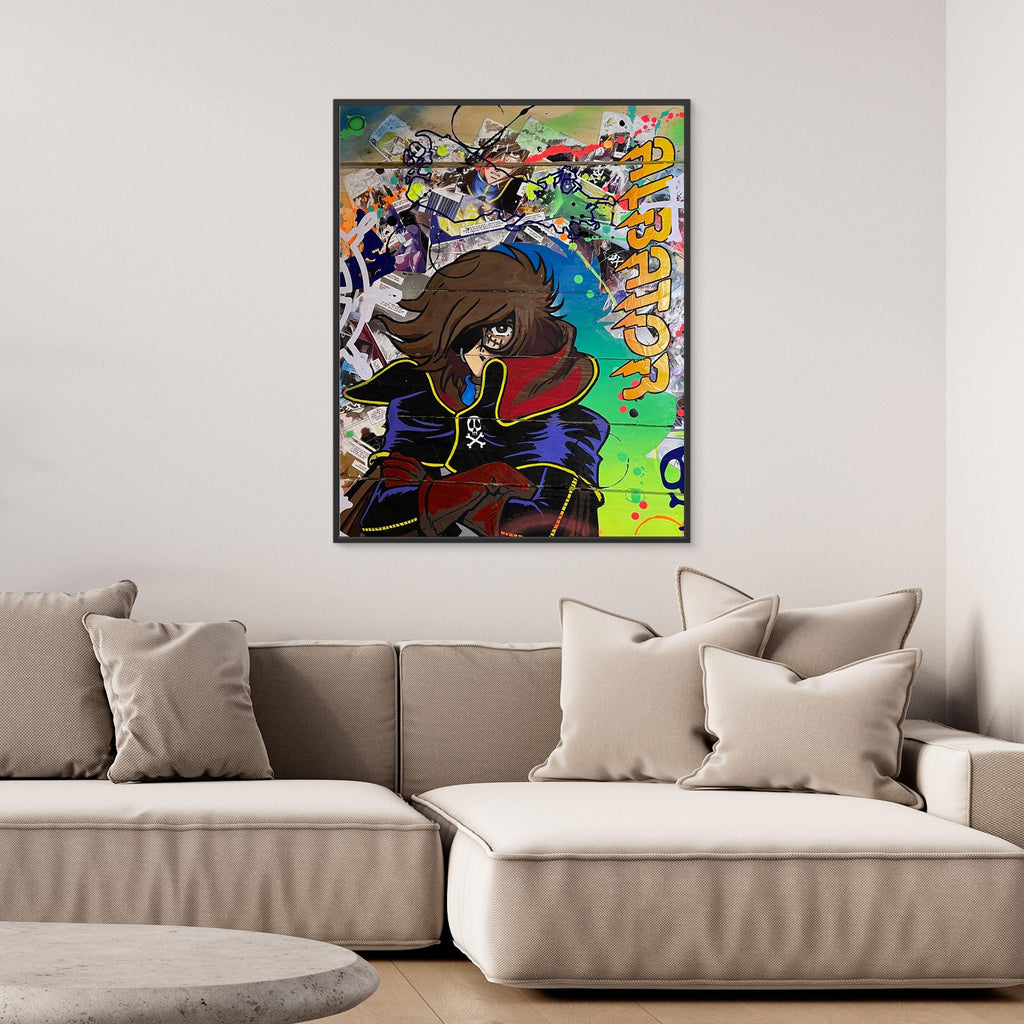 Albator reproduction officielle sur toile