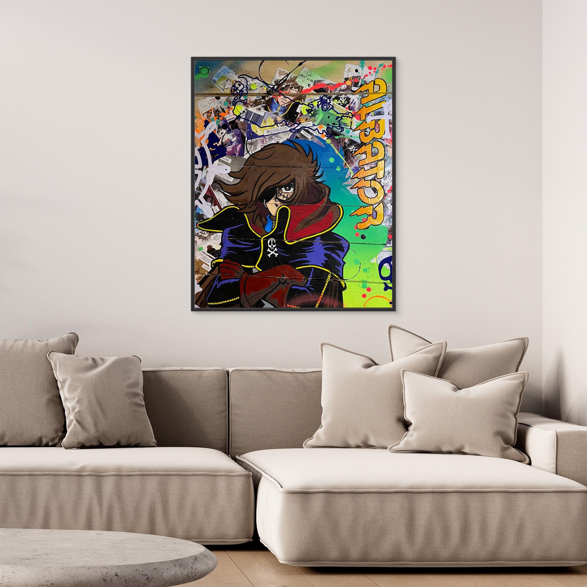 Albator reproduction officielle sur toile