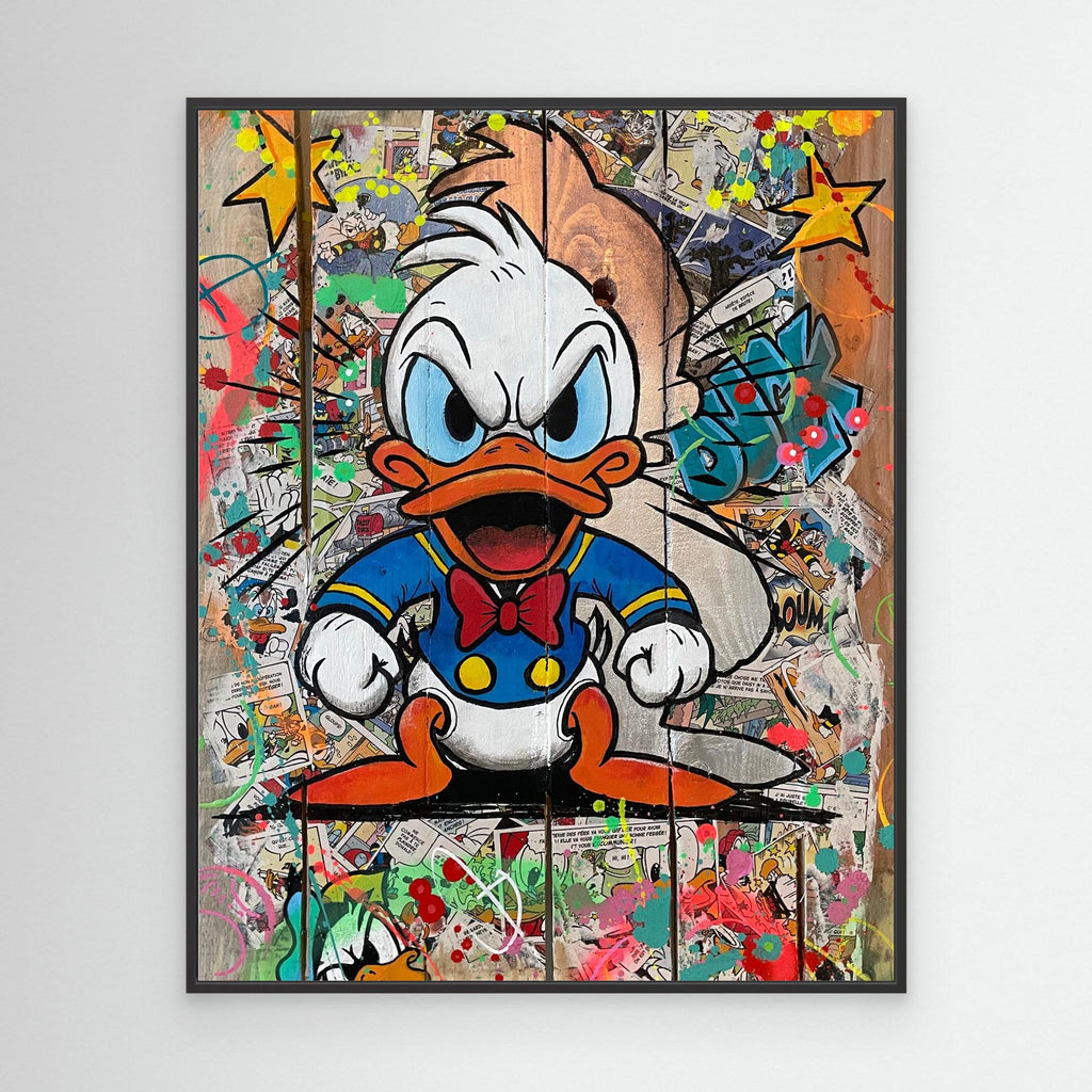 Bébé Donal reproduction officielle sur toile