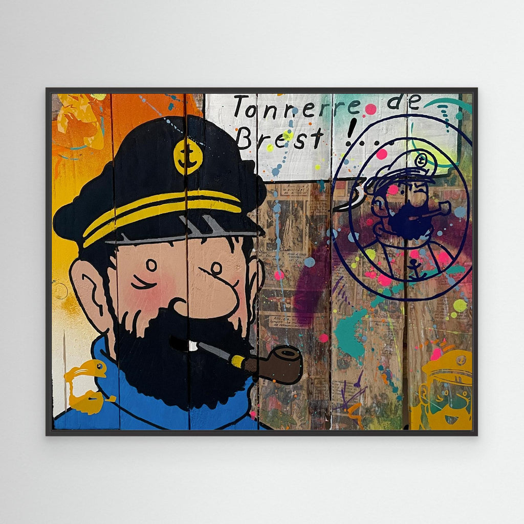 Capitaine Tonnerre reproduction officielle sur toile