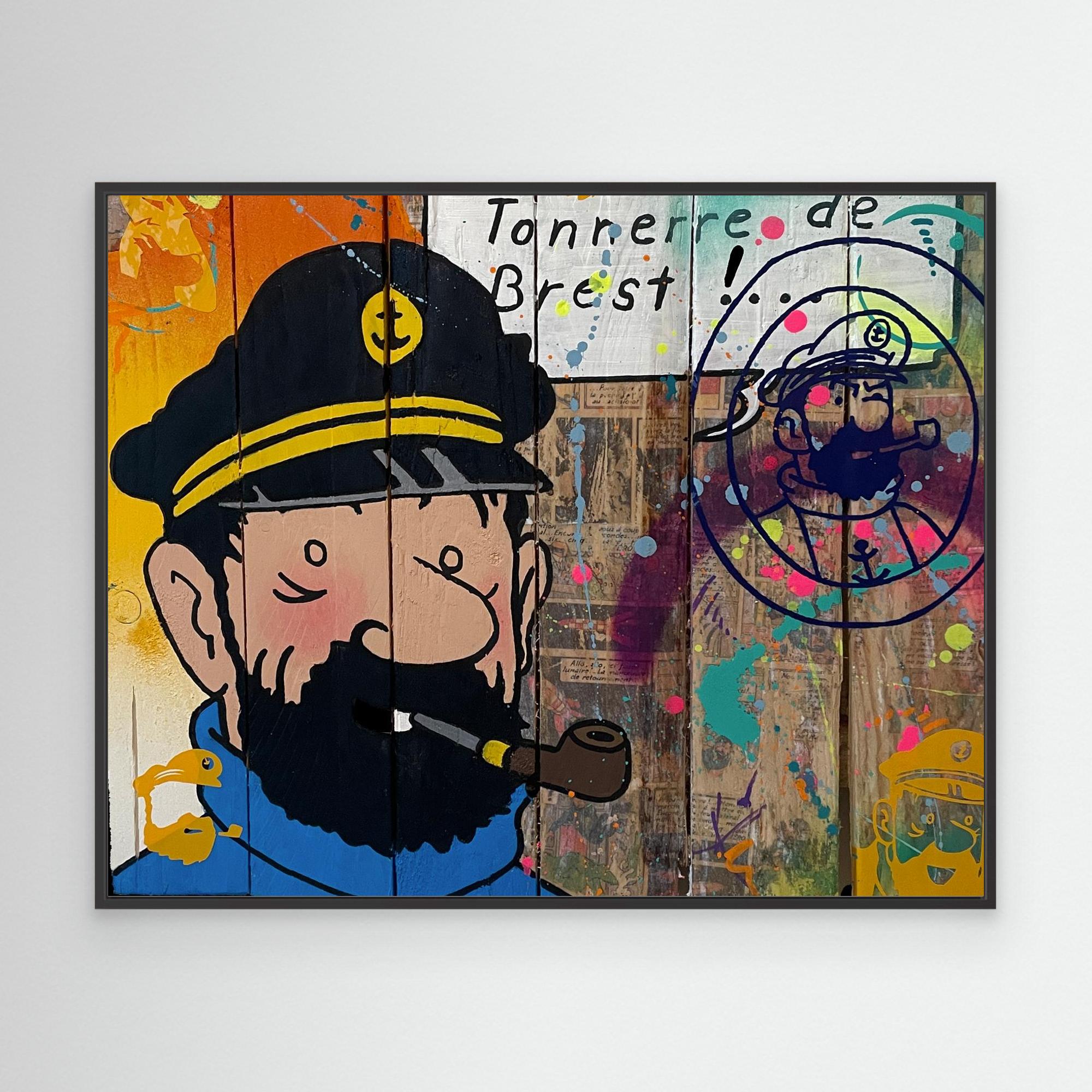 Capitaine Tonnerre reproduction officielle sur toile
