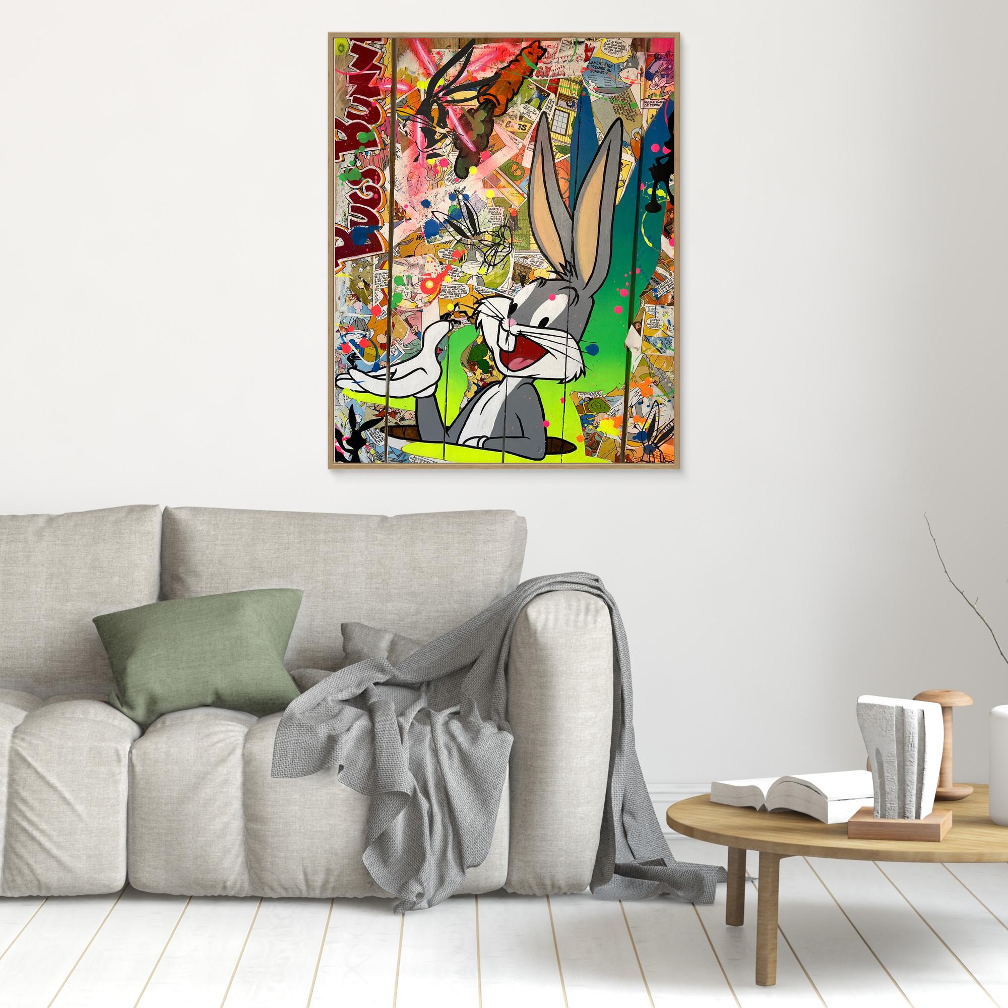 Bugs Bunny Reproduction officielle sur toile