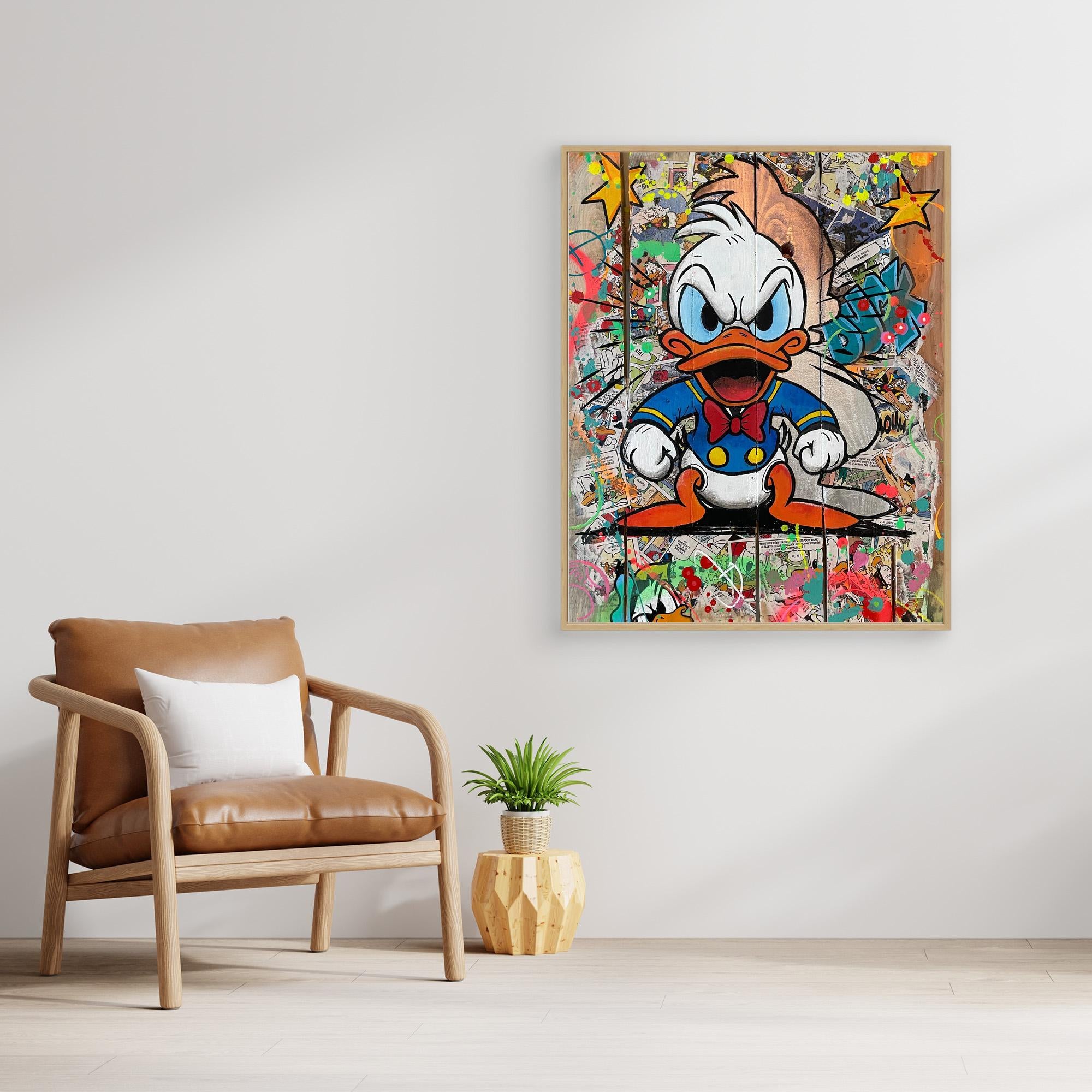 Bébé Donal reproduction officielle sur toile