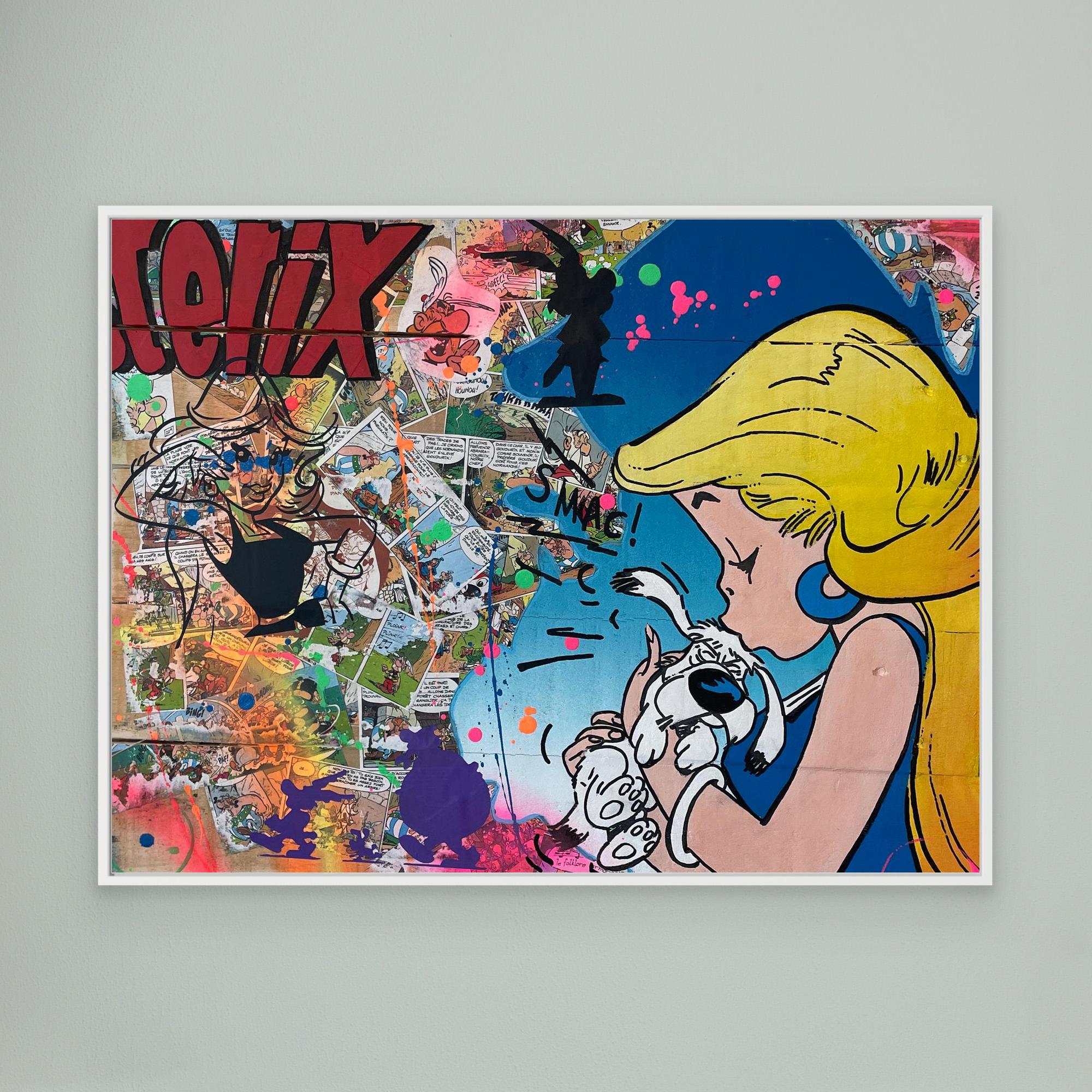 Falbala reproduction officielle sur toile de l'œuvre de Vincent STREIFF