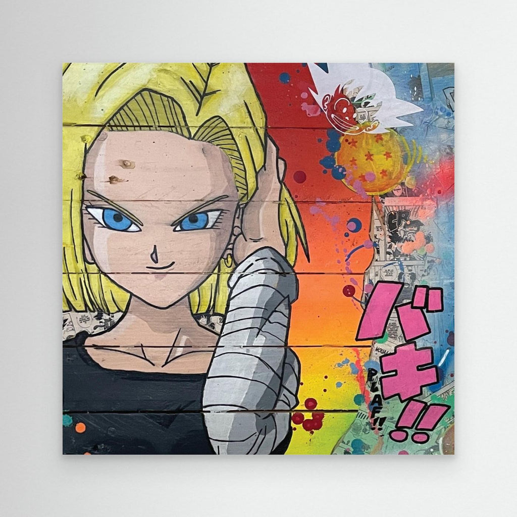 C18 impression sur toile de l'œuvre originale de Vincent STREIFF