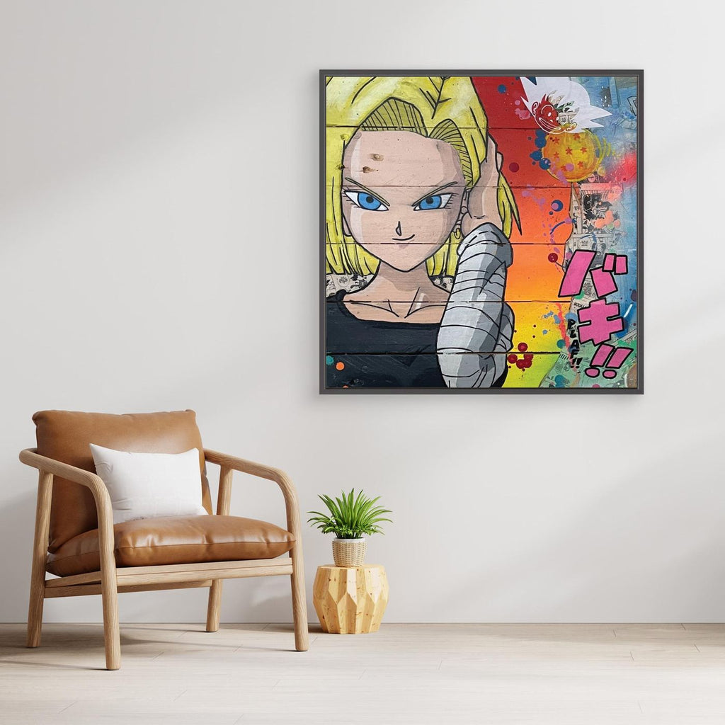 C18 impression sur toile de l'œuvre originale de Vincent STREIFF